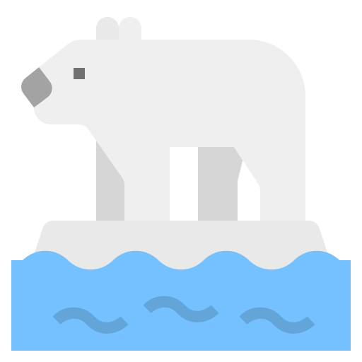 Polar bear Ultimatearm Flat icon