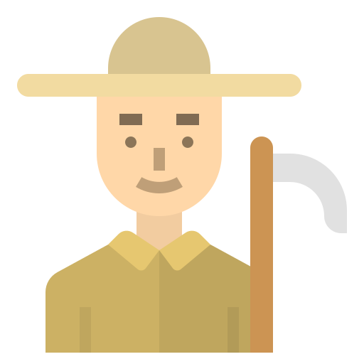 farmer Ultimatearm Flat icon