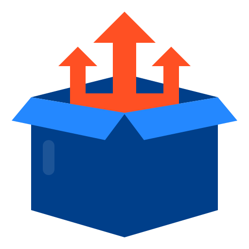 Box Payungkead Flat icon