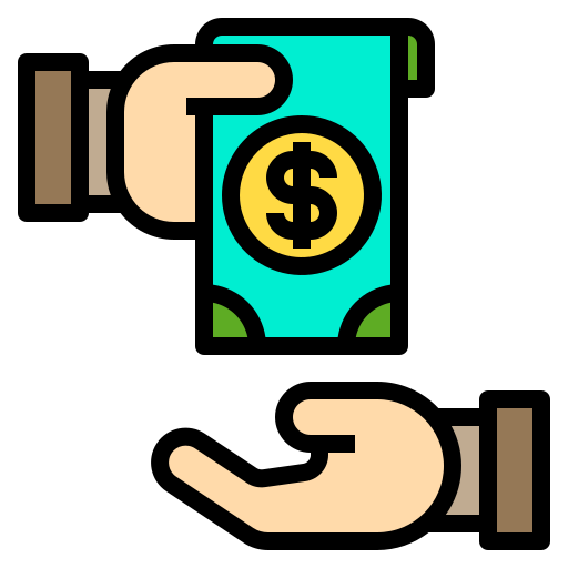 지불 Payungkead Lineal Color icon