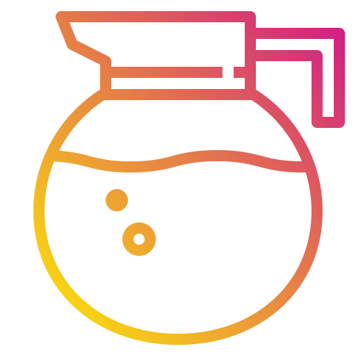 Coffee pot Payungkead Gradient icon