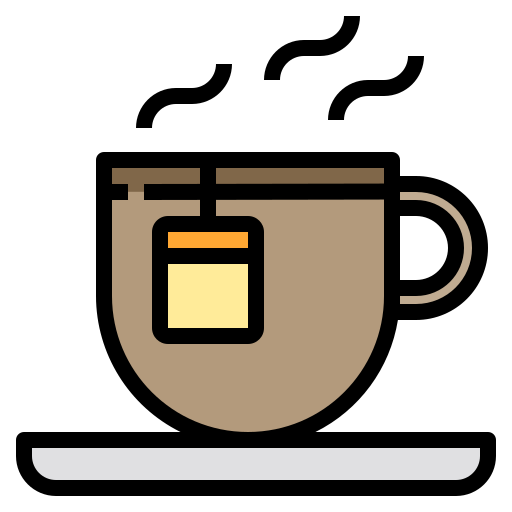 Tea cup Payungkead Lineal Color icon
