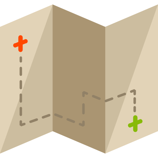 mapa Roundicons Flat Ícone