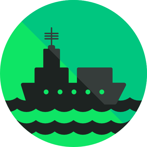Ship Roundicons Circle flat icon