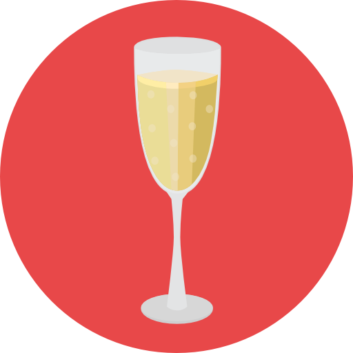 champagner Roundicons Circle flat icon
