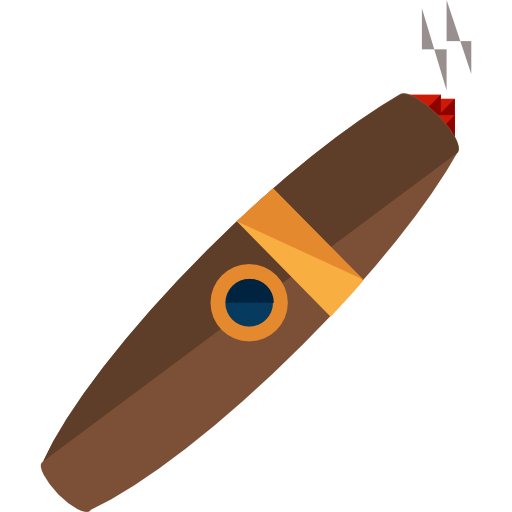 cigarro Roundicons Flat icono