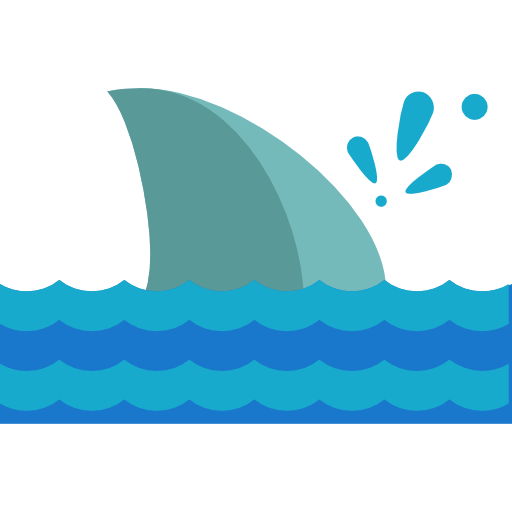 Shark Roundicons Flat icon