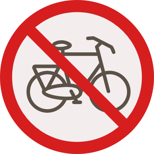Bicycle Roundicons Circle flat icon
