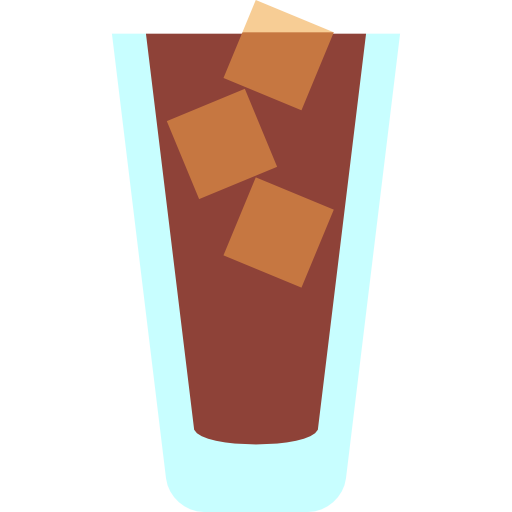 Iced coffee Special Flat icon