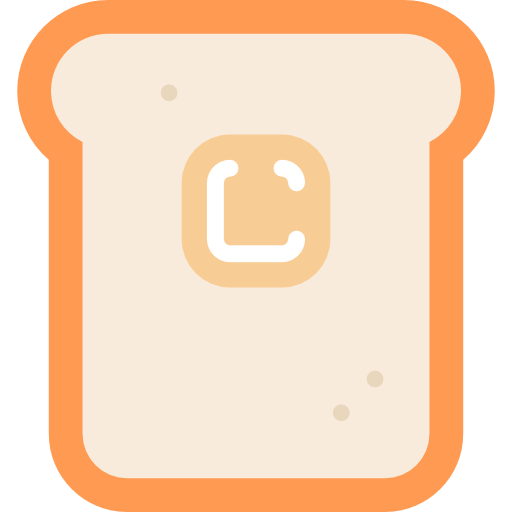 Toast Special Flat icon
