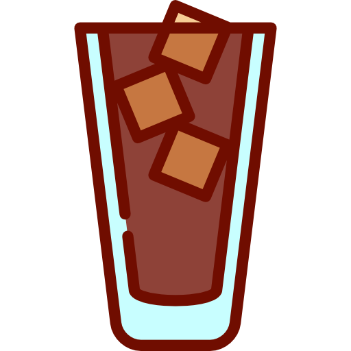 ijskoffie Special Lineal color icoon