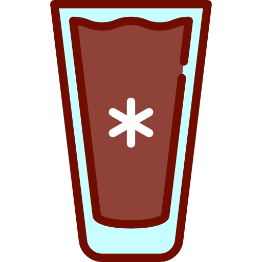 ijskoffie Special Lineal color icoon