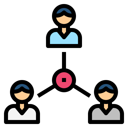 社会学 Noomtah Lineal color icon