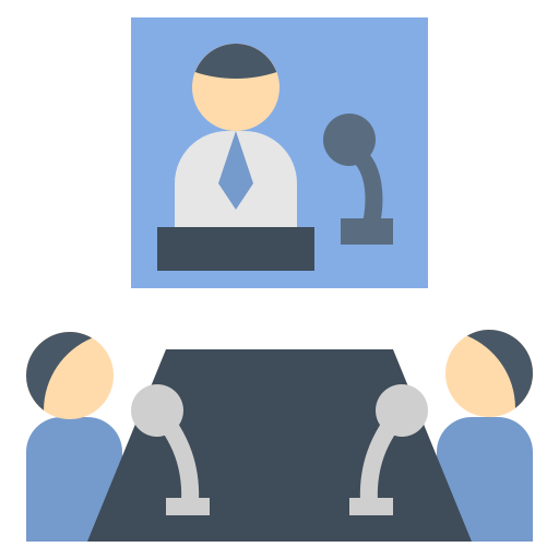 Teleconference Noomtah Flat icon
