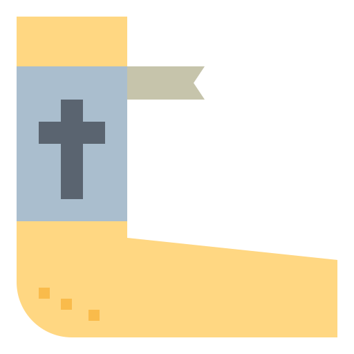 Bandage Smalllikeart Flat icon