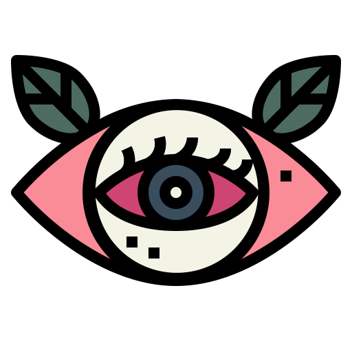 auge Smalllikeart Lineal Color icon