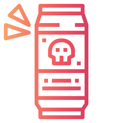 Beer Smalllikeart Gradient icon