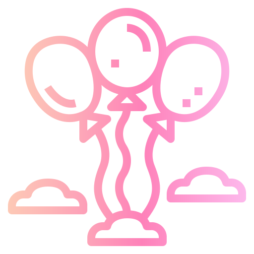 balony Smalllikeart Gradient ikona