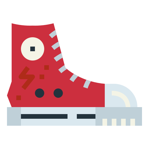 turnschuhe Smalllikeart Flat icon