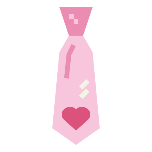 cravatta Smalllikeart Flat icona