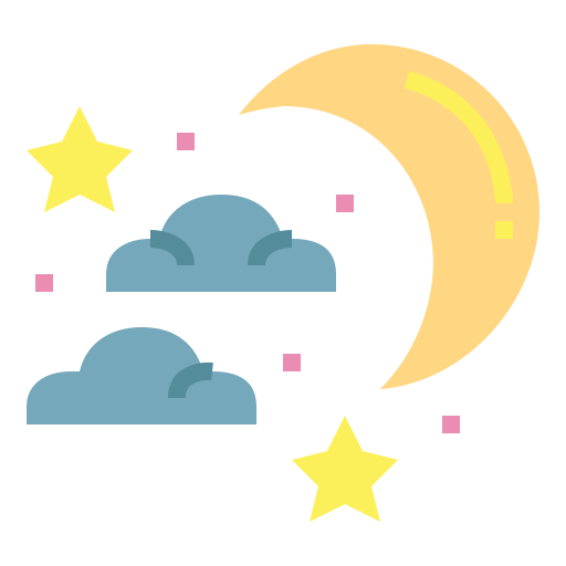 半月 Smalllikeart Flat icon