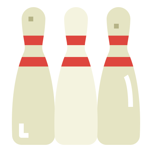 Bowling Smalllikeart Flat icon