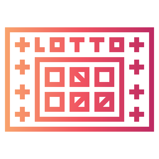 Boleto loteria Smalllikeart Gradient icono