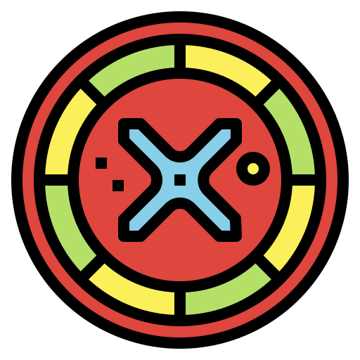roulette Smalllikeart Lineal Color icon