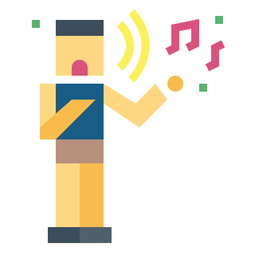 musical Smalllikeart Flat icon