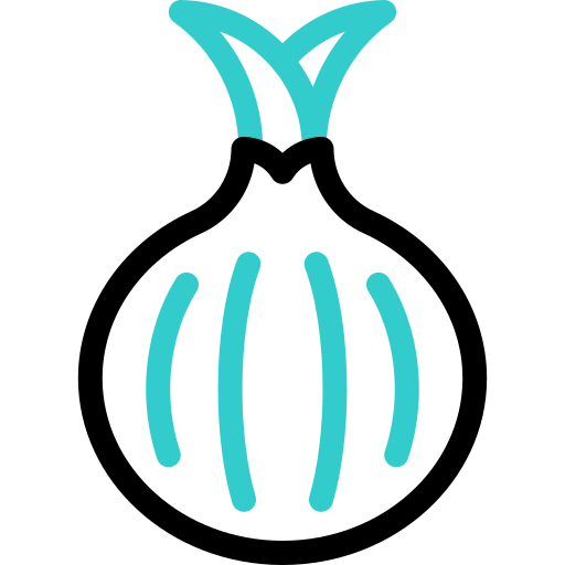 cebolla Basic Accent Outline icono