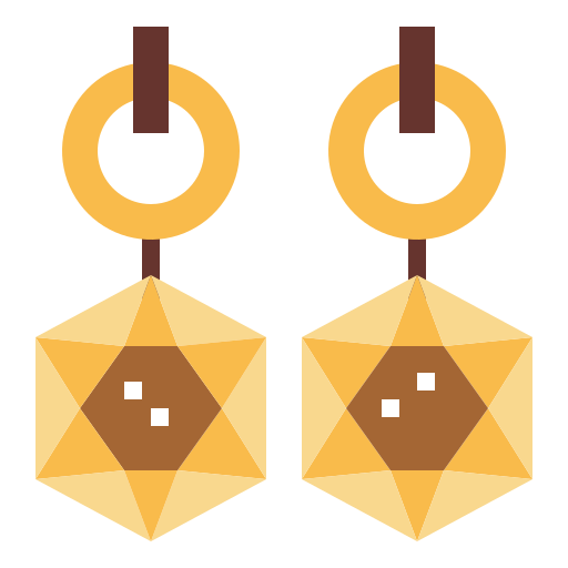 Earrings Smalllikeart Flat icon