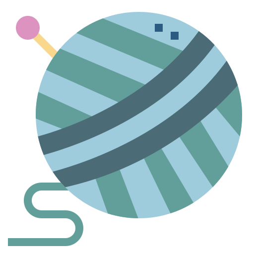 Yarn Smalllikeart Flat icon