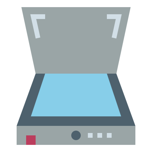 scanner Smalllikeart Flat icon