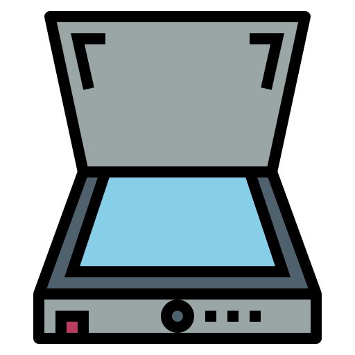 Escaner Smalllikeart Lineal Color icono