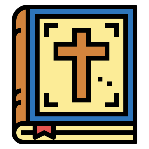 bibbia Smalllikeart Lineal Color icona