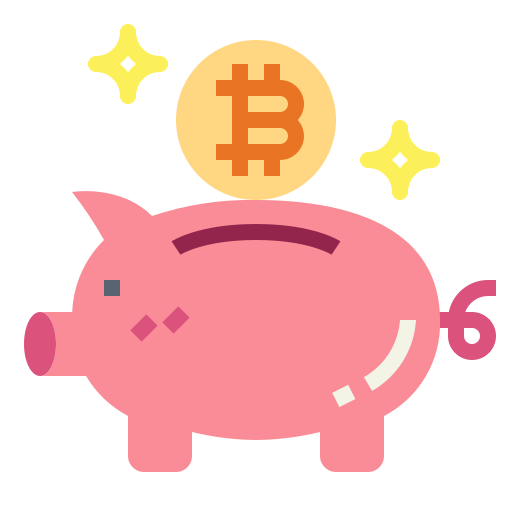 Piggy bank Smalllikeart Flat icon