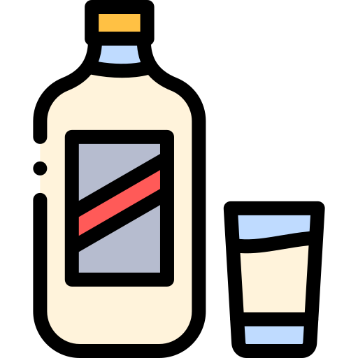 aguardiente Detailed Rounded Lineal color icon