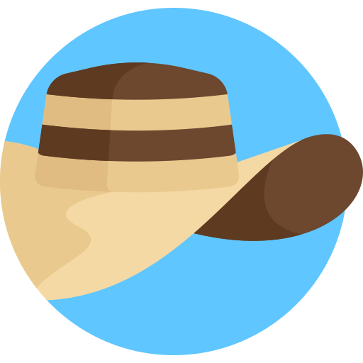 sombrero Detailed Flat Circular Flat icoon