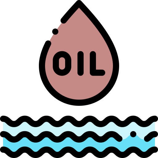 油 Detailed Rounded Lineal color icon