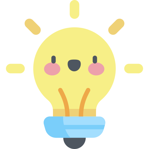 Idea Kawaii Flat icon