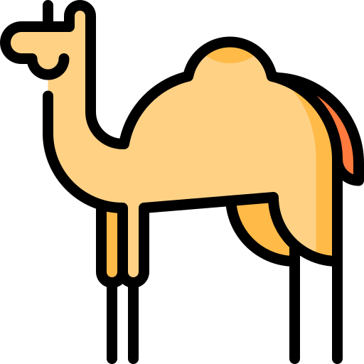 Верблюд Special Lineal color иконка