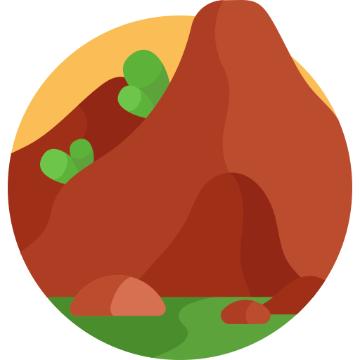 Cueva Detailed Flat Circular Flat icono