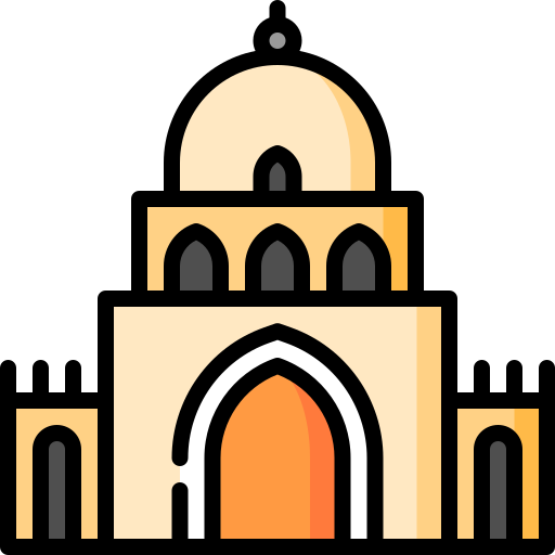 Mezquita Special Lineal color icono