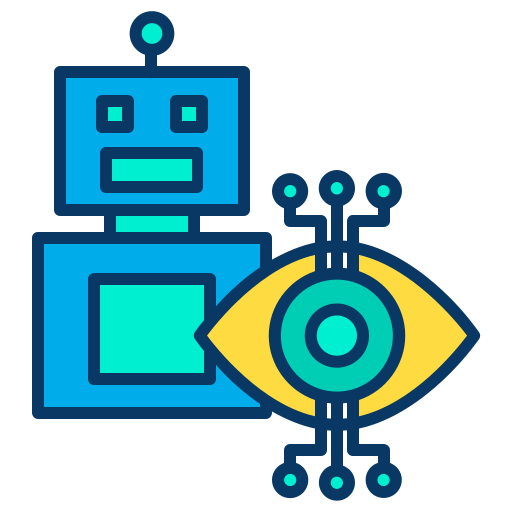 roboter Kiranshastry Lineal Color icon