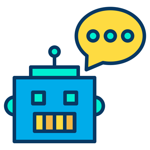 Chatbot Kiranshastry Lineal Color Ícone