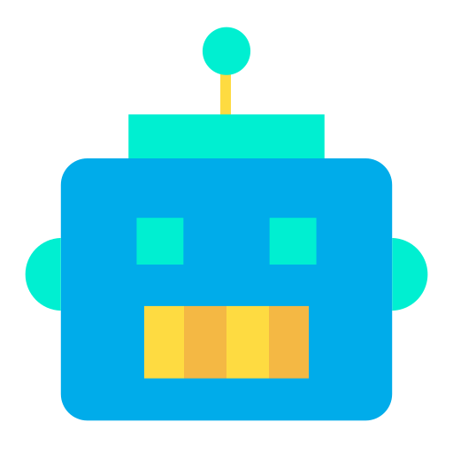 robot Kiranshastry Flat icona