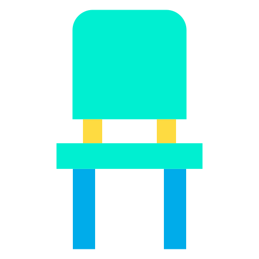 stoel Kiranshastry Flat icoon