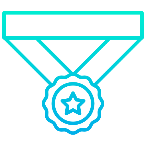 medaille Kiranshastry Gradient icon