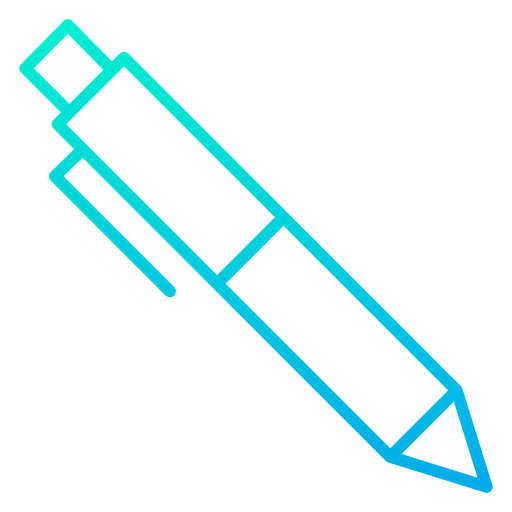 penna Kiranshastry Gradient icona