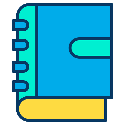 Cuaderno Kiranshastry Lineal Color icono